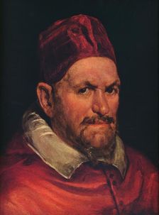 Pope Innocent X c1650. Creator: Diego Velasquez