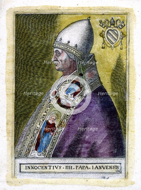 Pope Innocent IV. Artist: Unknown