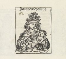 Pope Joan (from the Schedel's Chronicle of the World), 1493