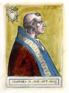 Pope John II (d535), c19th century
