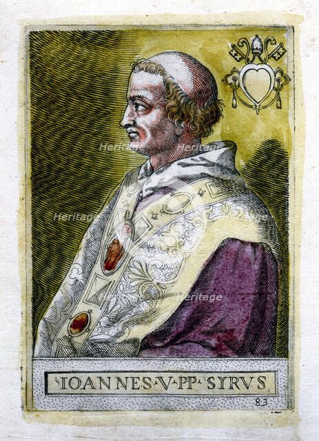 Pope John V. Artist: Unknown
