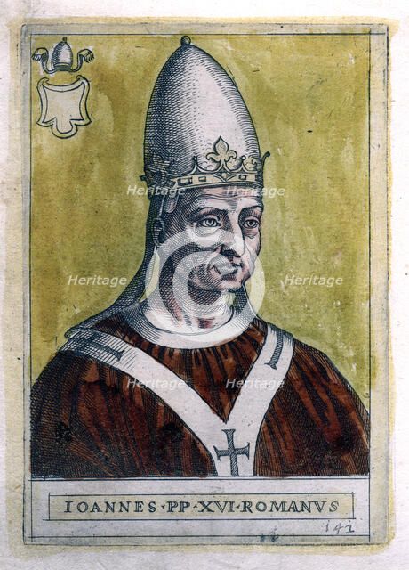 Pope John  XVI. Artist: Unknown