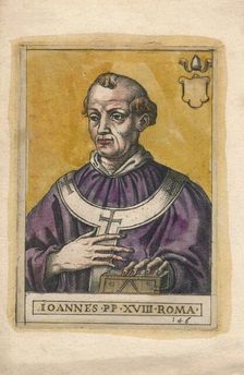 Pope John XVIII. Creator: Unknown