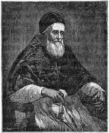 Pope Jules II, 1898. Artist: Henri Thiriat