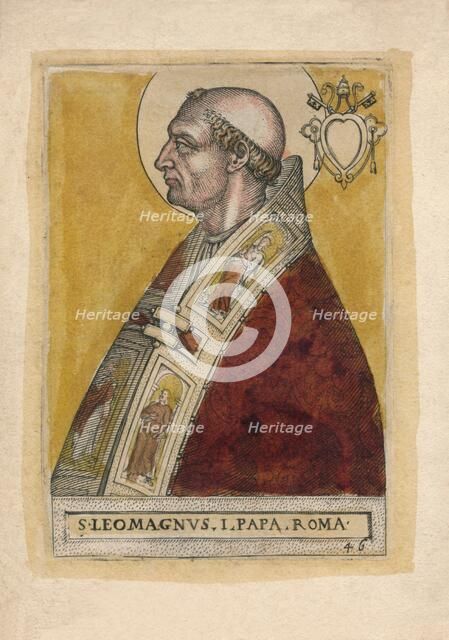 Pope Leo I Creator: Unknown.