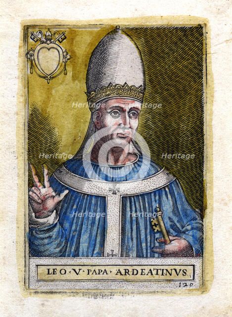 Pope Leo V. Artist: Unknown