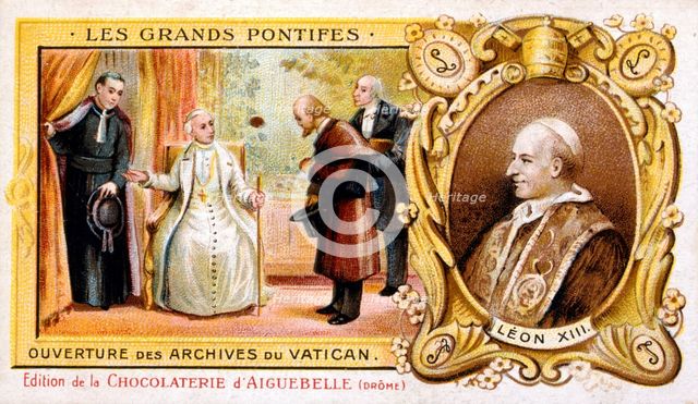 Pope Leo XIII, c1883-1899. Artist: Unknown