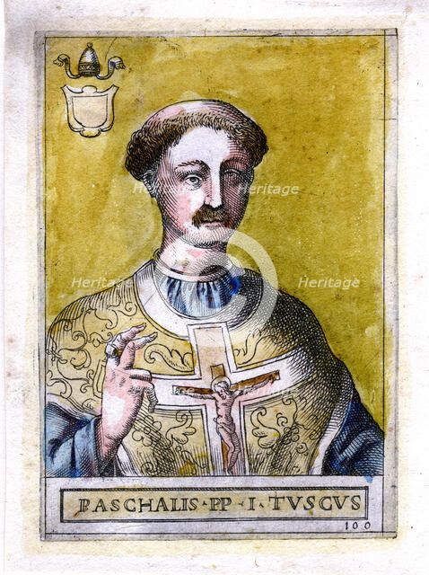 Pope Paschal I. Artist: Unknown