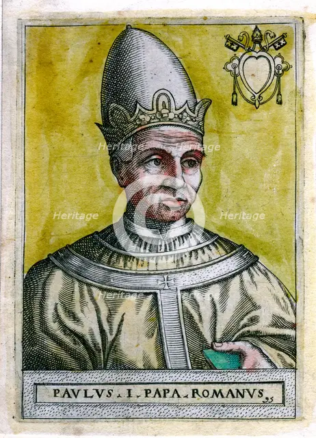 Pope Paul I. Artist: Unknown