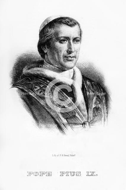 Pope Pius IV, (1854). Artist: Unknown