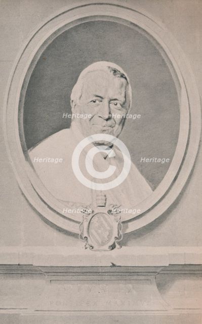'Pope Pius IX', 1946. Artist: Felix Hilaire Buhot.