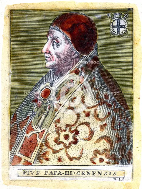 Pope Pius III. Artist: Unknown