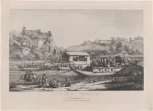 Pope Pius VII on the Saône, 1805. Creator: Jean-Jacques de Boissieu
