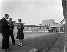 Pope Pius X school, Wath-upon-Dearne, Rotherham, 1959. Creator: Michael Walters