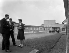 Pope Pius X school, Wath-upon-Dearne, Rotherham, 1959. Creator: Michael Walters