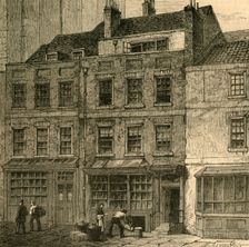 Pope's House, Plough Court, Lombard Street (1860) (1897). Creator: Unknown