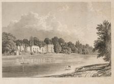 Pope's Villa, Twickenham, 1828. Creator: Charles Bentley (British, 1808-1854)