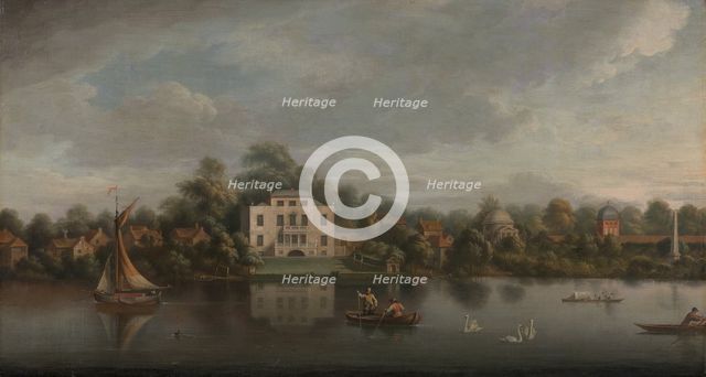 Pope's Villa, Twickenham, ca. 1755. Creator: Joseph Nickolls.