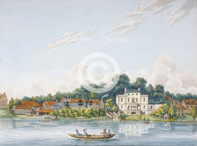 Pope's Villa, Twickenham, Middlesex, c1800. Artist: Anon