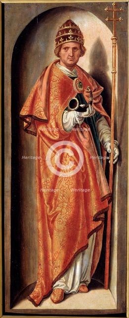 Pope Saint Cornelius', early16th century. Creator: Woensam, Anton (of Worms) (1492/1500-1541).