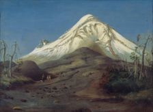 Popocatépetl, 1833. Creator: Gros, Jean-Baptiste Louis (1793-1870)