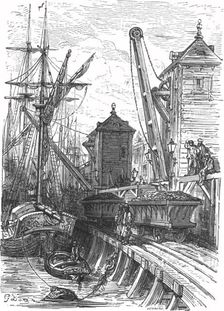 Poplar Dock 1872. Creator: Gustave Doré