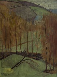 Poplar Hill (La Colline aux peupliers) , 1907. Creator: Sérusier, Paul (1864-1927)