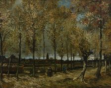 Poplars near Nuenen, 1885. Artist: Gogh, Vincent, van (1853-1890)