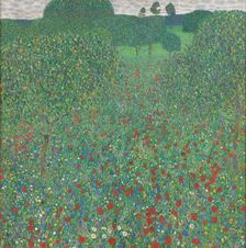 Poppy Field, 1907. Creator: Klimt, Gustav (1862-1918)