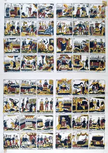 Popular Spanish view of Napoleon's life 19th century