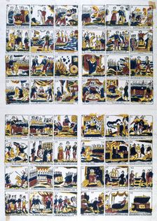 Popular Spanish view of Napoleon's life 19th century