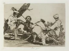 Por qué?; Los Desastres de la Guerra, Madrid 1863. Creator: Francisco Goya