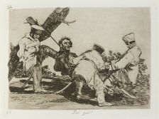 Por qué?; Los Desastres de la Guerra, Madrid 1863. Creator: Francisco Goya