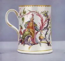 Porcelain Mug c1770, (1936). Artist: John de Lanauze