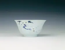Porcelain bowl, Qing dynasty, China, 1662-1677. Creator: Unknown