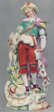 Porcelain figure. Chelsea, about 1760 c1759-1769. Artist: Chelsea factory