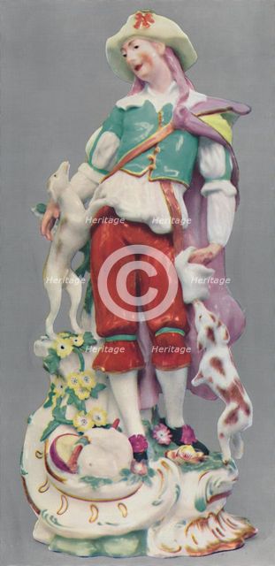 'Porcelain figure. Chelsea, about 1760', c1759-1769. Artist: Chelsea factory.