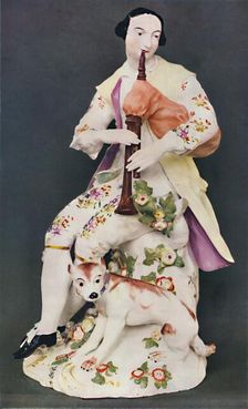 Porcelain figure marked WD-CO. Derby, about 1760 c1760