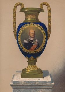 Porcelain Vase 1863. Artist: Robert Dudley