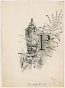 Porcelains and Glass, 1890-1891. Creator: James Henry Moser