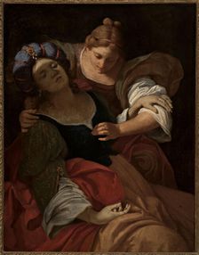 Porcia faints. Creator: Pasinelli, Lorenzo (1629-1700)