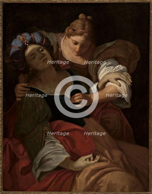 Porcia faints. Creator: Pasinelli, Lorenzo (1629-1700).