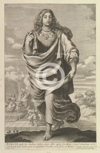 Porcie, 1647. Creators: Gilles Rousselet, Abraham Bosse.