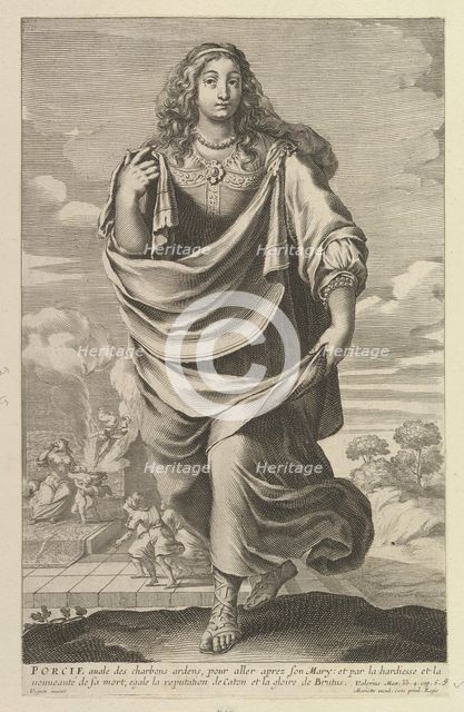 Porcie, 1647. Creators: Gilles Rousselet, Abraham Bosse.