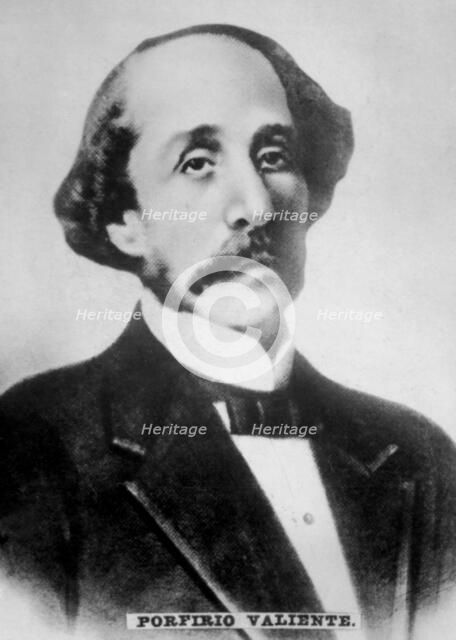 Porfirio Valiente de las Cuevas (1807-1870), politician and Cuban patriot. Artist: Unknown