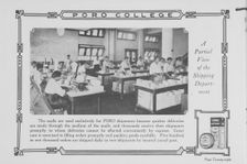 Poro College; A partial view of the shipping department, 1922. Creator: Unknown
