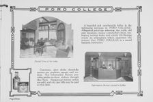 Poro College; Partial view of the lobby; Information Bureau located in lobby, 1922. Creator: Unknown