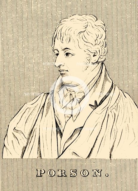 'Porson', (1759- 1808), 1830. Creator: Unknown.