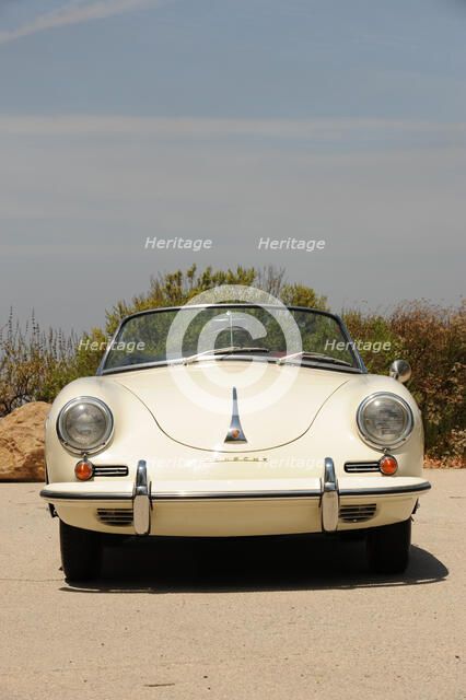 Porsche 356 1600 Super 1960. Artist: Simon Clay.