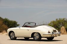 Porsche 356 1600 Super 1960. Artist: Simon Clay